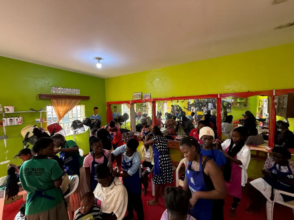 Lady Valeria Vocational and Business College, Matugga hairdress 2